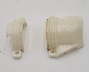 EXCELLENT WHITE SIDE MOTOR HOLD DOWN CLAMP MOUNTS - Bissell Vacuum Model 2259 - Picture 1 of 3