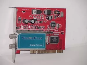 TWINHAN VisionPlus VP-1022A DVB-S PCI TV CARD #GK7841 1022A 1091110-311 - Picture 1 of 3