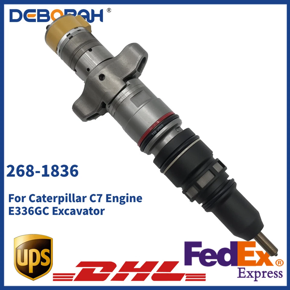295-1412 2951412 Diesel Fuel Injector For Caterpillar C7 Engine E336GC Excavator - Image 1 of 4