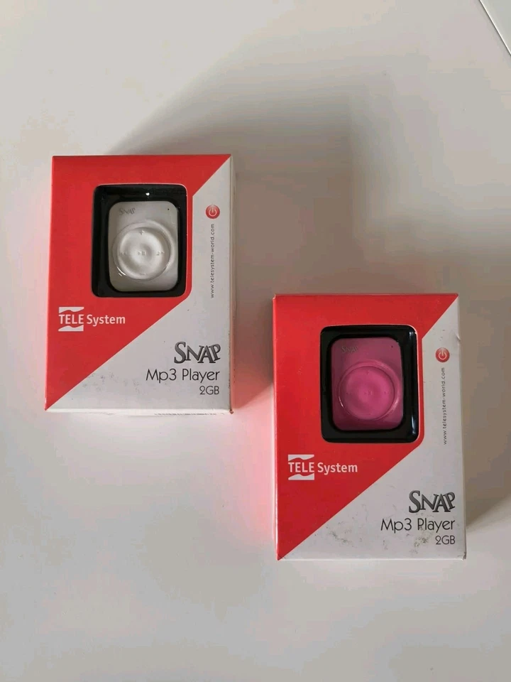 2 ( Coppia ) Lettori MP3 2 Gb - Immagine 1 di 4