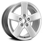 Wheel For 08-10 Volkswagen Jetta Alloy 5 Spoke 5-112mm Painted Sliver Offset 50 Volkswagen Jetta