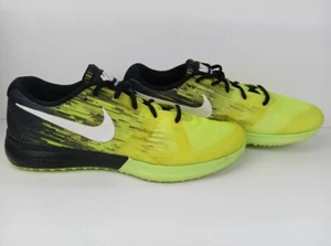 Nike Zoom Speed Neon Yellow And Black Ombre Fade Mens Shoe Size 10 - Picture 1 of 8