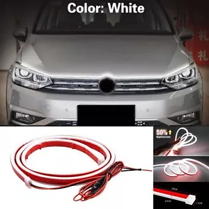 86" Dynamic LED Running Light Front Hood Strip Ambient Lamp For VW Touran 04-24 - Picture 1 of 9
