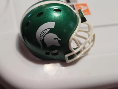 MICHIGAN STATE SPARTANS BIG 10 #2328 POCKET PRO FOOTBALL HELMET RIDDELL - Image 1 of 4