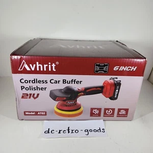 Avhrit 6" Dual Action Car Polisher Buffer Machine Cordless Sander Polishing Kit - Picture 1 of 4