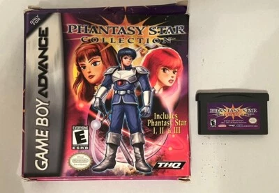 Phantasy Star Collection (Nintendo Game Boy Advance, 2002) CIB - Image 1 of 4