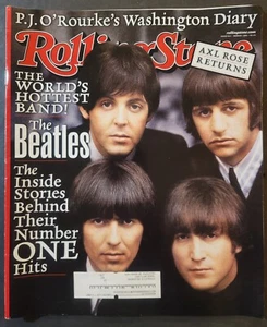 ROLLING STONE MAGAZINE #863 MARCH 2001 THE BEATLES, AXL ROSE FN - Picture 1 of 5