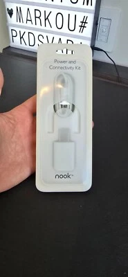 Nook Power And Connectivity Kit, White, NEW SEALED - Image 1 of 4