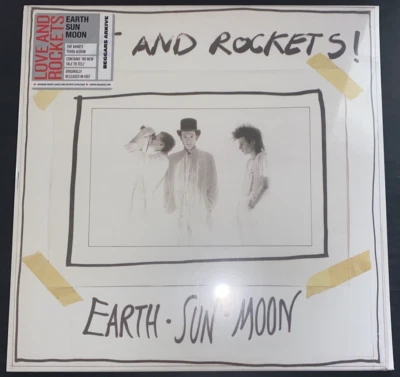 LOVE AND ROCKETS EARTH SUN MOON VINYL LP NEW SEALED MINT - Image 1 of 2
