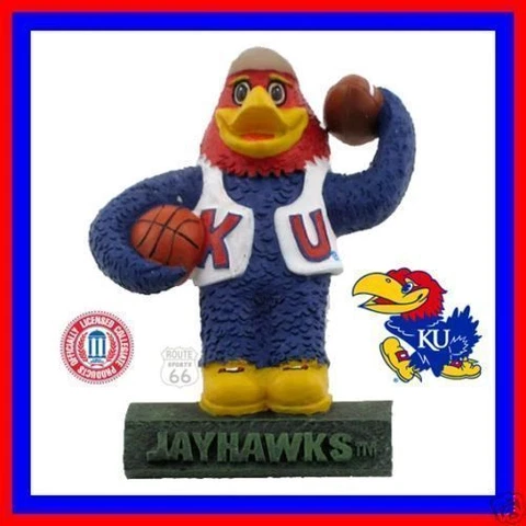 KANSAS JAYHAWKS FOOTBALL BASKETBALL CHALK TALK 3-D  MAGNET NEW. GREAT GIFT Cover