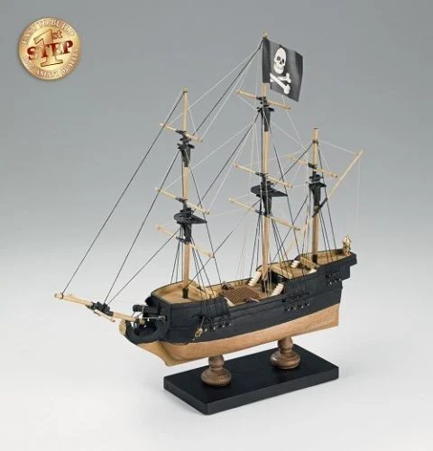 AMATI KIT 1:135 PIRATE SHIP FACILE MONTAGGIO LUNGHEZZA 28 CM  ART 600/01 - Immagine 1 di 1