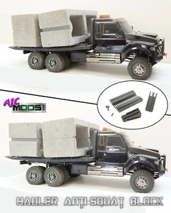 Kit de elevación de 1" kit de actualización de montaje de choque superior para remolque de plataforma plana Traxxas TRX-6 - Imagen 1 de 13