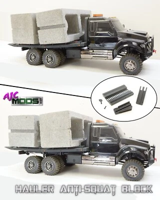 Anti-Squat Block For Traxxas TRX-6 Flatbed Hauler Upgrade Bump Stop Heavy Load - Image 1 of 4
