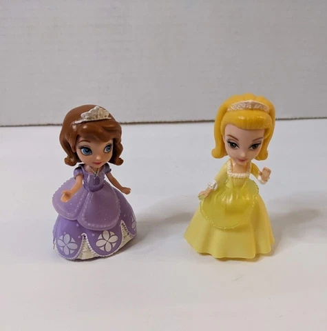 Disney Princess Sofia the First Sophia & Friends Folding Figures Dolls Lot of 2 Cover