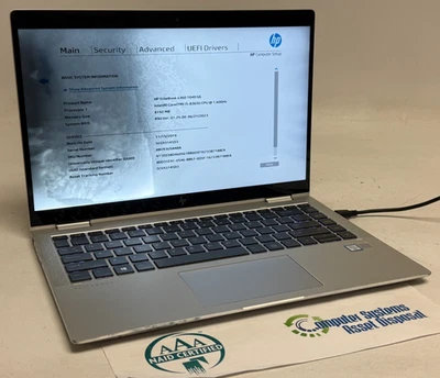 HP EliteBook x360 1040 G6 2in1 14" (i5-8365u - 8GB RAM - NO OS/HDD) - Image 1 of 4