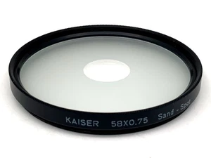 Emperor Filter Effects 58x0, 75 Sand-Spot Filter 58mm Circular Filter Thread - Picture 1 of 1