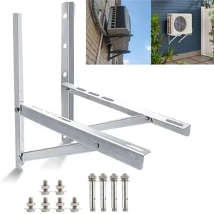 2* Wall Mounting Bracket for Mini Split Air Conditioner Outdoor Stainless Steel - Bild 1 von 9