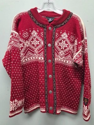 Dale of Norway "Dale Classic" Red Sweater Mens Sz S -VR - Image 1 of 4