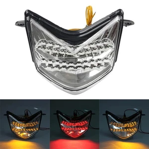 Fanale posteriore e lampeggiante a led per Kawasaki Ninja ZX10R 2006-2007 ZX6R 2005-2006 2005 - Foto 1 di 15