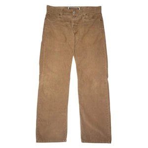 Levis 549 Corduroy The Original Jeans Pants Low Loose Men’s 36x34 Brown - Picture 1 of 14