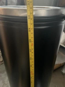 Stovax Professional XQ 8″ 750mm Straight Flue Length in Black (Stovax) - Picture 1 of 7