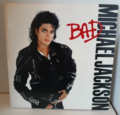 Michael Jackson "Bad" 1987 LP Vinyl Record Epic -  AL 40600 Foto 1 de 4