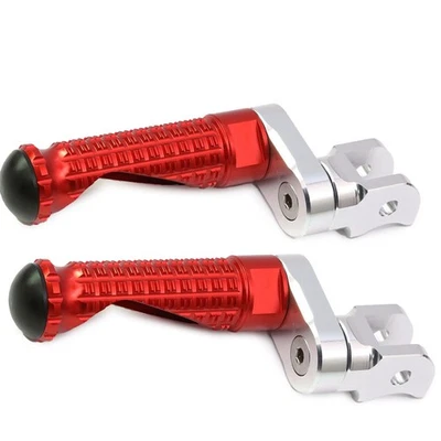 Clavijas delanteras bajas rojas de 25 mm M-PRO para Ducati 998/S/R todo el año Foto 1 de 4