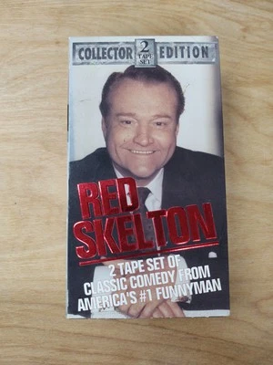 Red Skelton VHS 2 Tape Set Collector Edition Classic Comedy Funny - Image 1 of 4