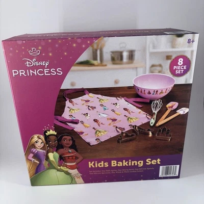 Juego de hornear para niños con temática de princesas Disney juego de 8 piezas--Gran regalo para Navidad Foto 1 de 4