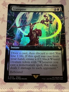 Transpose (Extended Art) Commander: Final Fantasy Foil - Picture 1 of 2