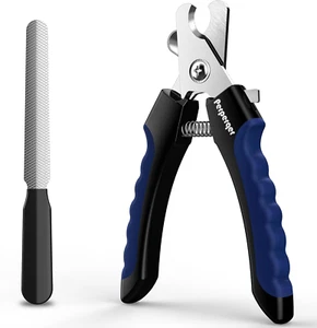 Dog Toe Nail Clippers For Large Dogs Professional Heavy Duty With Safety Guard - Picture 1 of 11