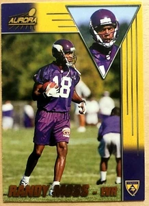 Randy Moss RC 1998 Pacific Aurora Rookie Card#94!Vikings WR RC GOAT HOF - Picture 1 of 3