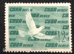 SMI) 1960. Caribbean. Carrier Pigeon. Mnh. - Picture 1 of 1