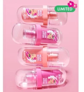 AMUSE x Tanning Hello Kitty JEL-FIT TINT 3.8g+Tint Ring+Carrier 2025 S/S NEW - Picture 1 of 4