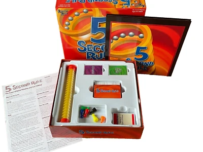 5 Second Rule Board Game Think Quick, Talk Fast! Game by University Games 8yrs+ - Image 1 of 4