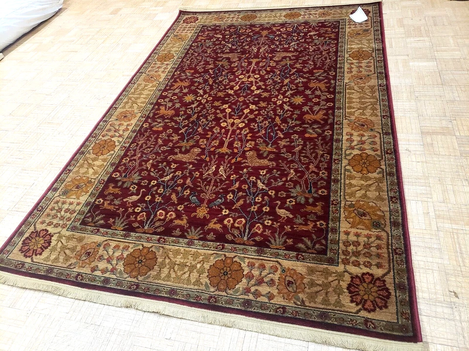 6x9 KARASTAN SOVEREIGN EMIR MULTICOLOR 990 - 14604 100 WOOL RUG