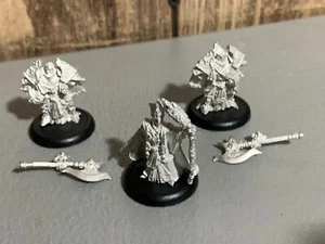 A15933 HORDES WARMACHINE PROTECTORATE MENOTH METAL VISGOTH JUVIAH & HONOR GUARD - Picture 1 of 9