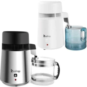 4L/750W Water Distiller Electric Purifier Stainless Steel Glass Water Filters UK - Picture 1 of 18