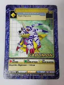 Gabumon Bo-116 Digimon Digi Battle Digital Monsters Series 3 Bandai 2000 - Bild 1 von 2