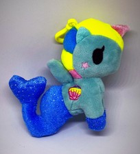 Tokidoki Mermicorno Sirena Soft Plush Clip On Keychain  Kawaii Harajuku Cute ^_^
