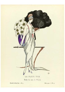 Gazette du Bon Ton - The Golden Flower - Picture 1 of 1