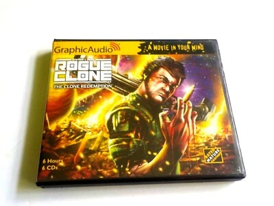 GraphicAudio Rogue Clone Book 7 The Clone Redemption by Steven Kent CD Audiobook - Image 1 of 4