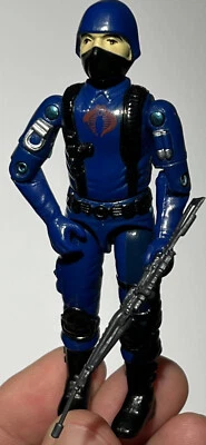 G I JOE 1982-83 Cobra Soldier Brazo Giratorio HK Estuche Fresco Suelto Completo Foto 1 de 4
