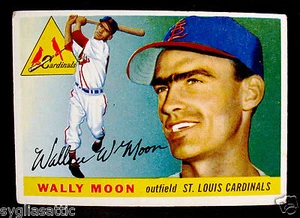 1955 Topps-WALLY MOON #67 Baseball Card-VG/EX Condition-ST. LOUIS CARDINALS - Picture 1 of 2