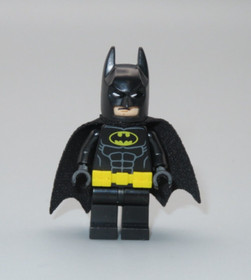 Lego Batman Type 1 head yellow utility belt spongy cape minifigure 70909 70290