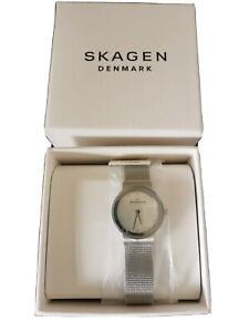 Skagen Designer Watch FREJA Steel Mesh Strap Ladies Watch 
