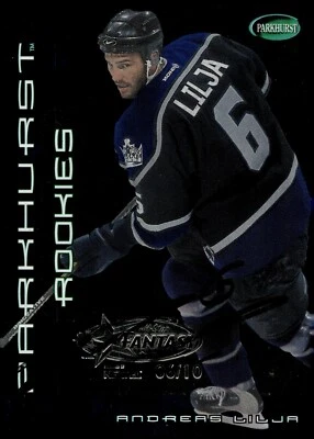 Andreas Lilja - Signed 2001-02 Parkhurst All-Star Fantasy /10 Rookie Card #268 - Image 1 of 2