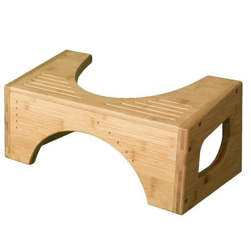 Squatty Potty Bamboo Toilet Step Stool - Brown