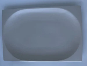 NWT Royal Doulton Mode Putty Oval Serving Platter Mint - Picture 1 of 4