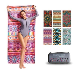 Microfiber Beach Towel-Quick Fast Dry Super Bath Towels Absorbent Lightweight... - Picture 1 of 10